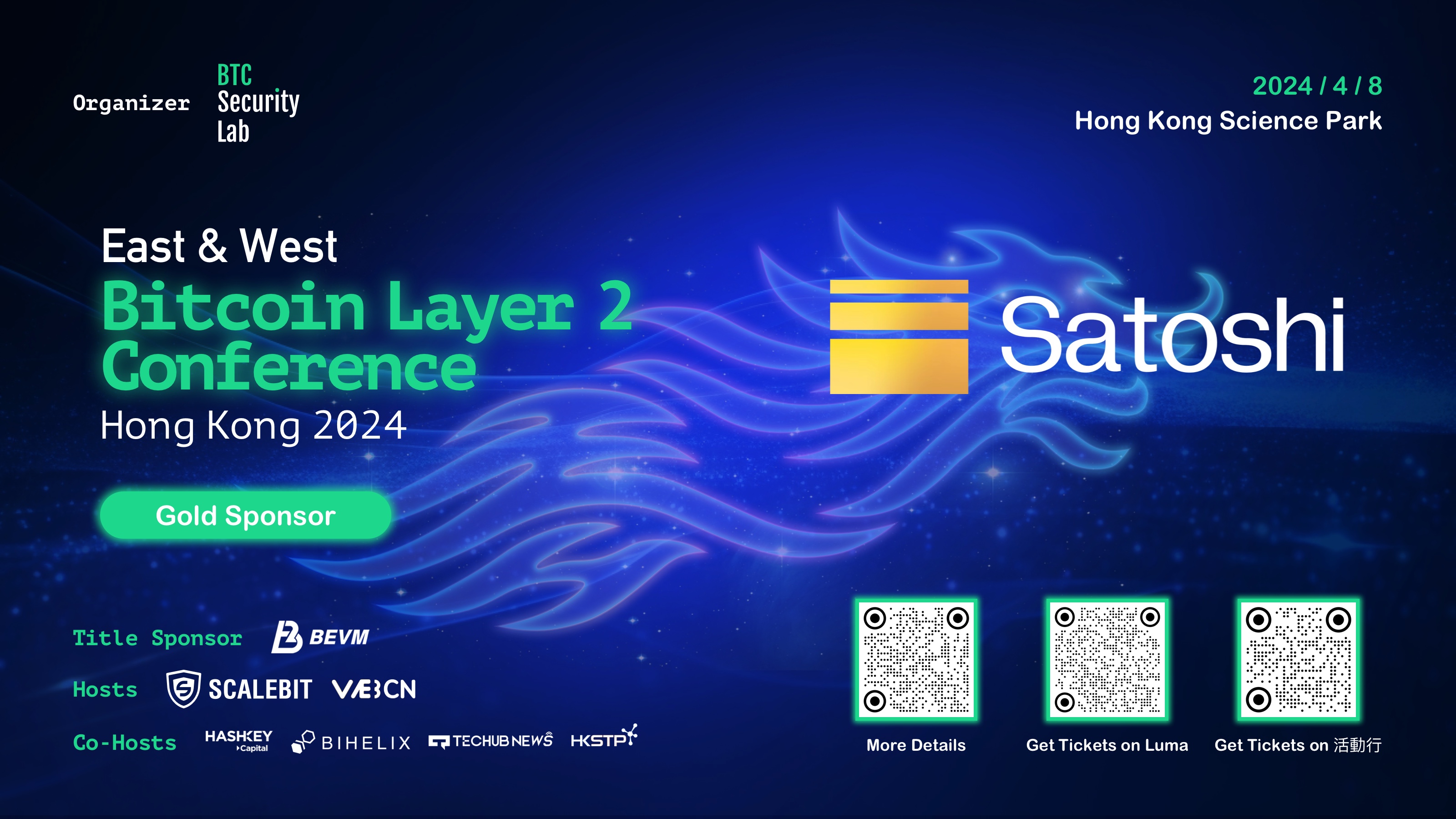 Satoshi Protocol to Shine as Official Gold Sponsor at Bitcoin Layer 2 Conference 2024 cover image