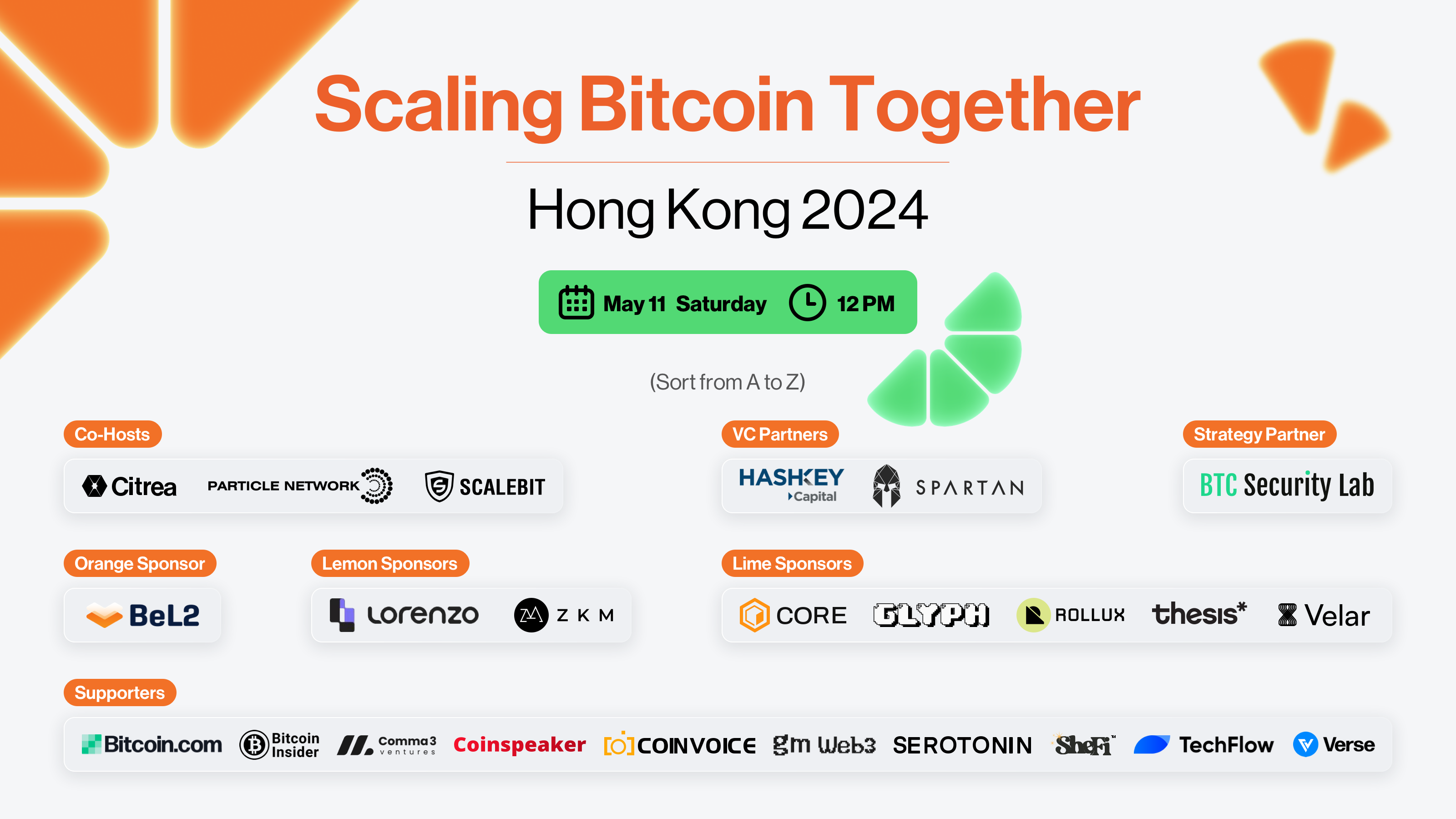 Scaling Bitcoin Together Event Set to Unite Bitcoin Leaders in Hong Kong cover image